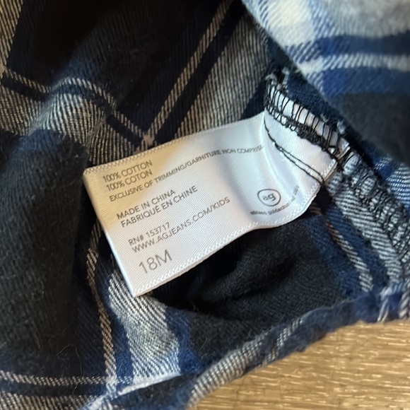 AG Flannel Plaid Button Up - Picture 5 of 6